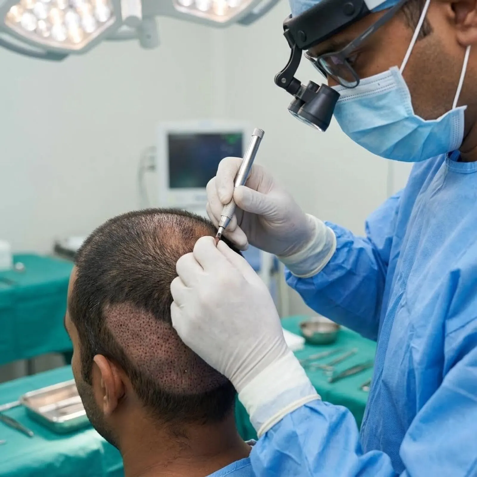 Advanced Follicular Unit Extraction hair restoration procedure