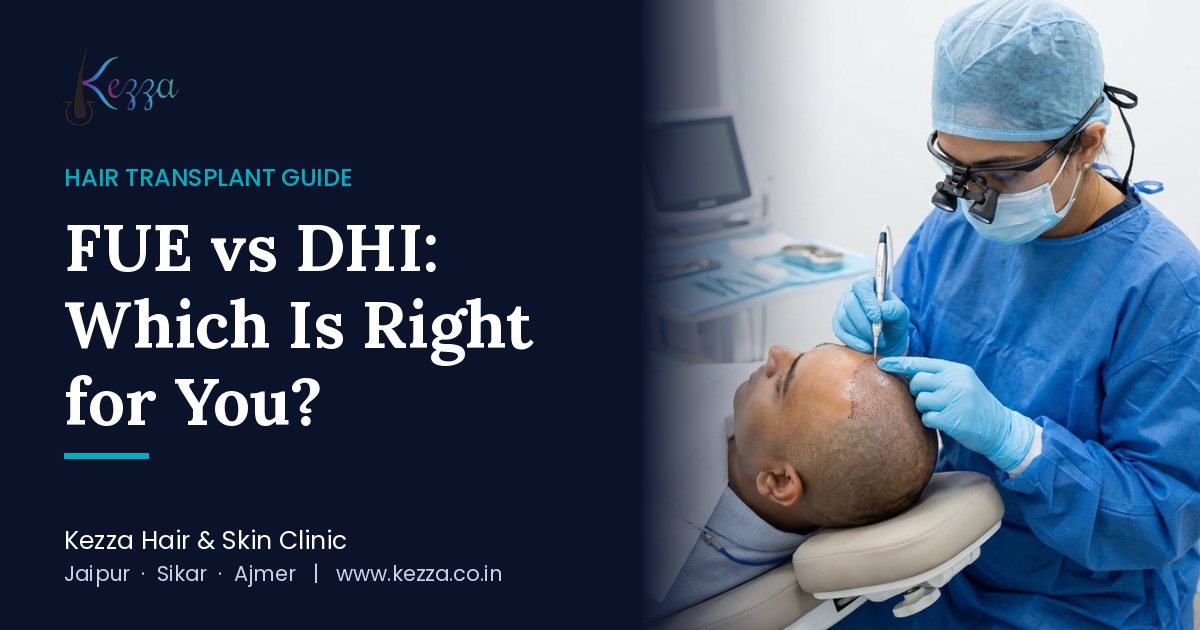 FUE vs DHI Hair Transplant: Which Is Right for You?