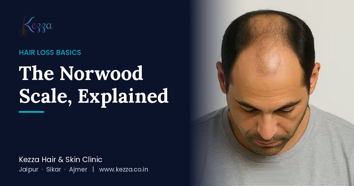 The Norwood Scale Explained: 7 Stages of Male Pattern Hair Loss