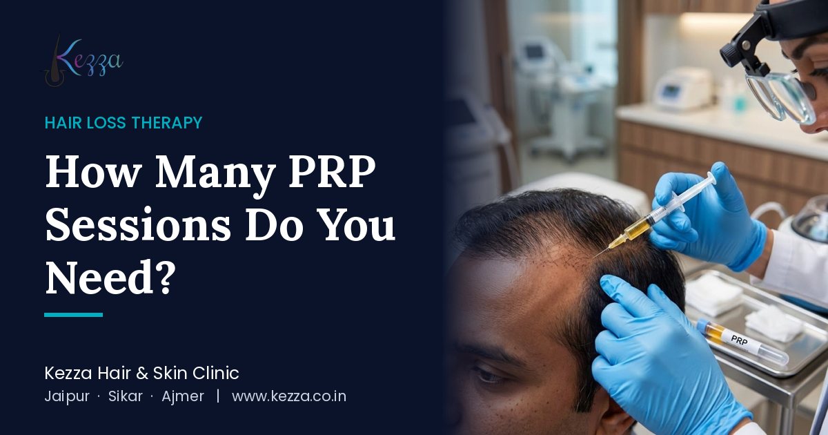 How Many PRP Sessions Do You Need for Hair Loss?